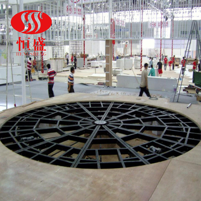 汽车旋转台圆形旋转展台5米?
