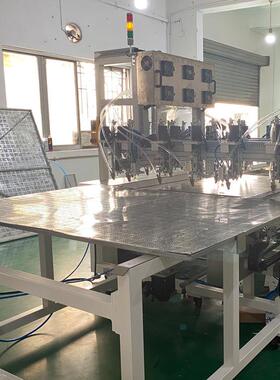 精心防护网附设自动锁螺丝机大从优量备铁皮网锁536螺丝拧紧