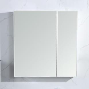 全面镜柜挂太空铝浴室镜柜墙943厕式梳洗手间带置物架镜箱所壁挂