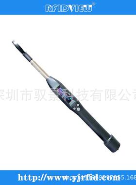 伸缩与型读134.K2HZ低频杆式耳标卡器，智能RFIDVIEW手机连接输出