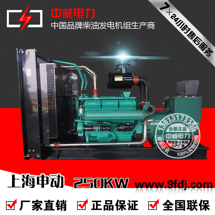 申动250kW柴油发电机组SD263