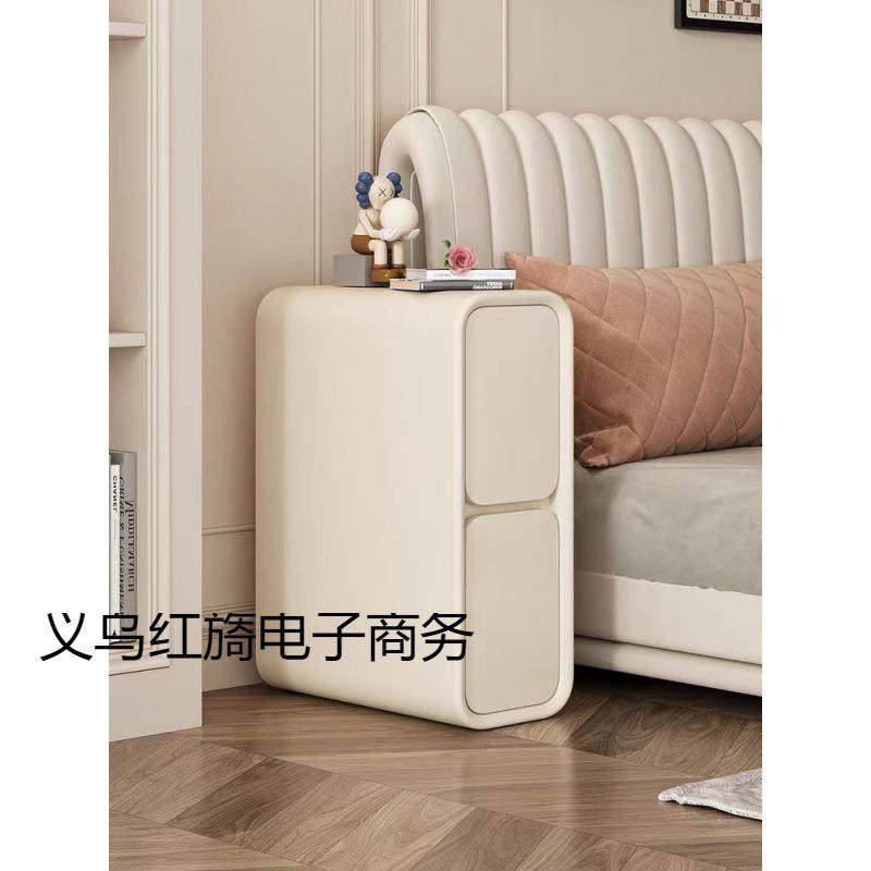 木小型床代头实柜轻奢法式超夹缝20c窄m迷BAO你现简约床头柜,电子元器件市场,其它元器件,淘宝优惠券,粉丝福利购,淘宝优惠卷