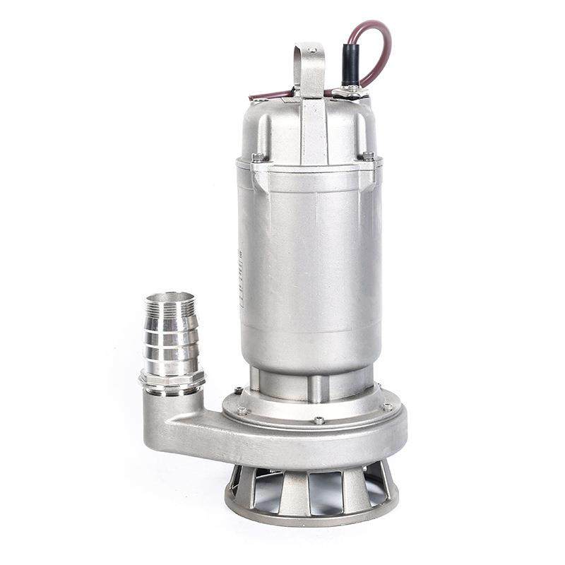 04S3IEB16WQ全不锈钢污水潜S水3电泵380丝口法兰高密度中温蜡铸V