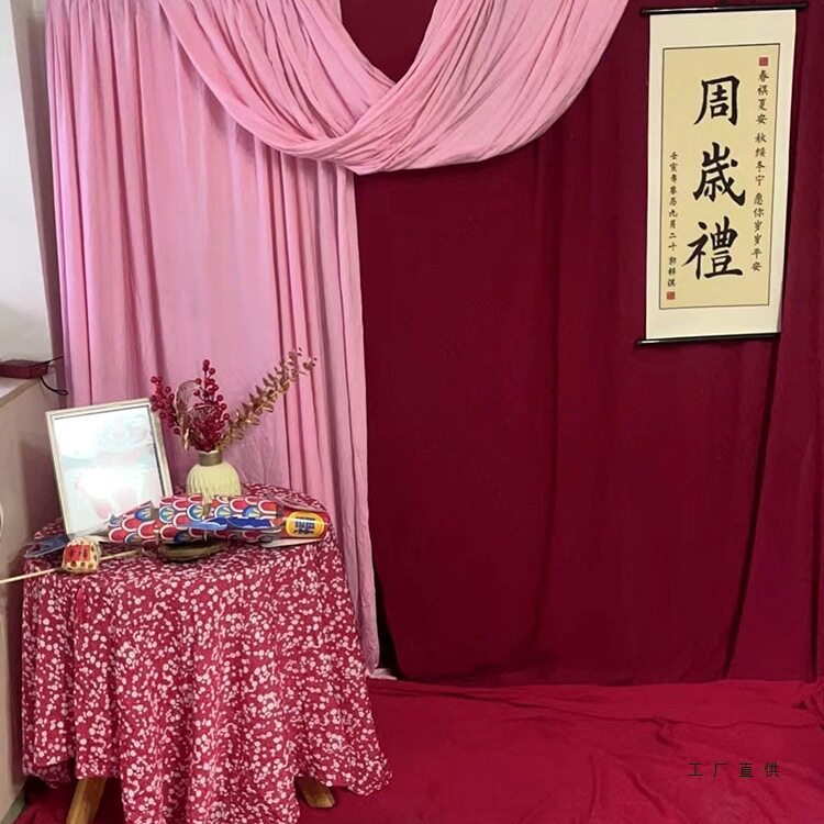 婚庆加厚镀锌伸缩升降背景架