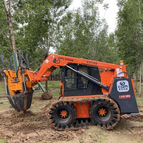 CS6585常青多功能滑移装载机雪配挖机清扫器破碎锤铣刨机树扫机