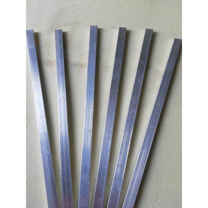 1060纯铝板合金铝排扁条贴膜薄铝片0.8 1 2 3 4 5 6 8mm加工定制