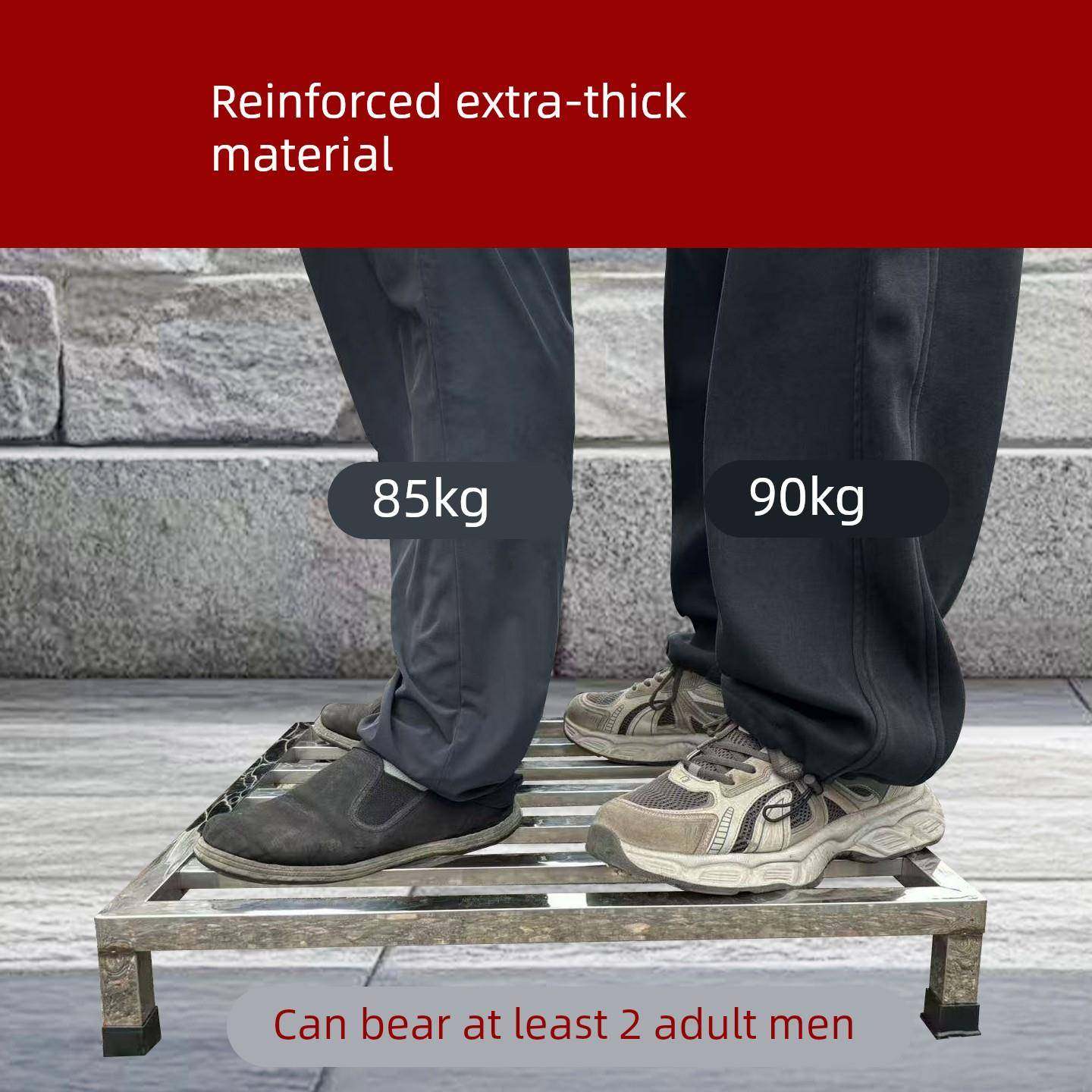 不锈钢底座托架落地垫高底架支架防潮置物架承重货架支撑架可定制