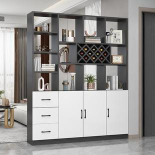 柜一 饰屏风入户门门厅柜客厅玄关柜鞋 酒柜隔断柜2025新款 展示柜装