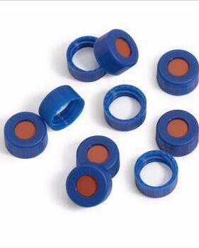 Agilent安捷伦2mL蓝色进样瓶盖 1.5mL螺口样品瓶盖子 5182-0717