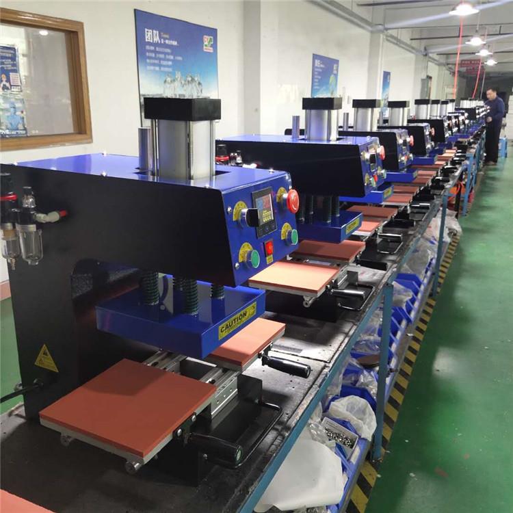 Y可-E1C迷你气动小机器印logo小型双位工见描述烫标机热转印机器