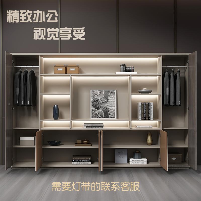 老椅板桌总裁桌班03椅组合简约高大气经理办办公室公桌主档管位