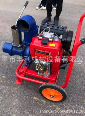 手推款扬程水泵农用汽浇地自吸泵园林JQE绿高化油水泵