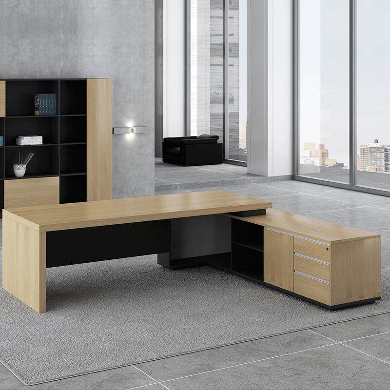 上海板桌简总现代大班台裁桌主管经理组合办公桌时尚单老MR21512