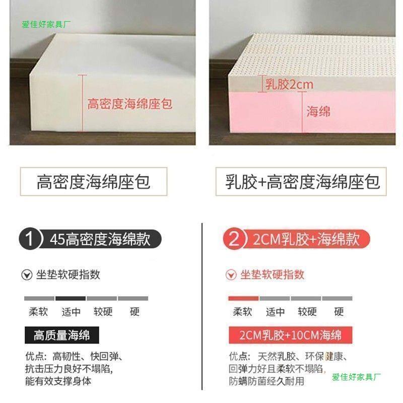 新款猫抓皮沙966发简合约大小叠型折L型贵妃客厅组皮艺沙发户两用
