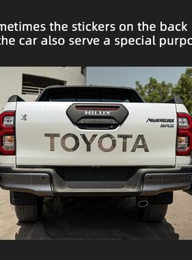 海克斯皮装卡车身个性部改贴花外观轮胎车尾彩条LHO可爱拉花拉贴