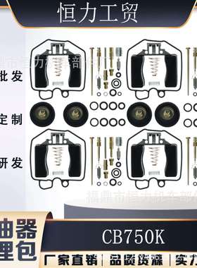 4PCS 适用于 Honda CM400 CB650 CB750 CB750K 1997 化油器修理包
