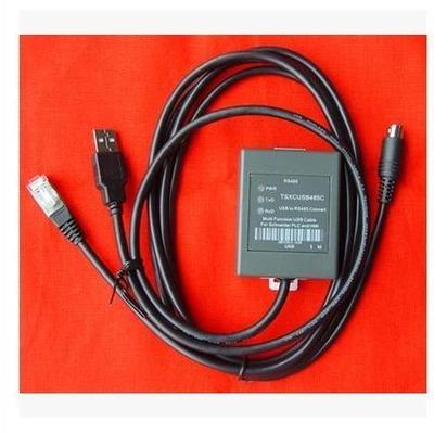 TSXCUSB485C TSXCRJMD25适用PLC多功能编程电缆,带主从开关