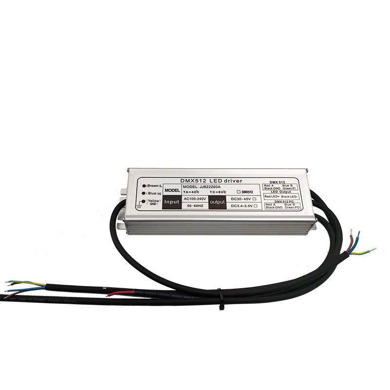 厂家供应180w高压DMX512 LED防水驱动调光调色电源 DMX512解码器