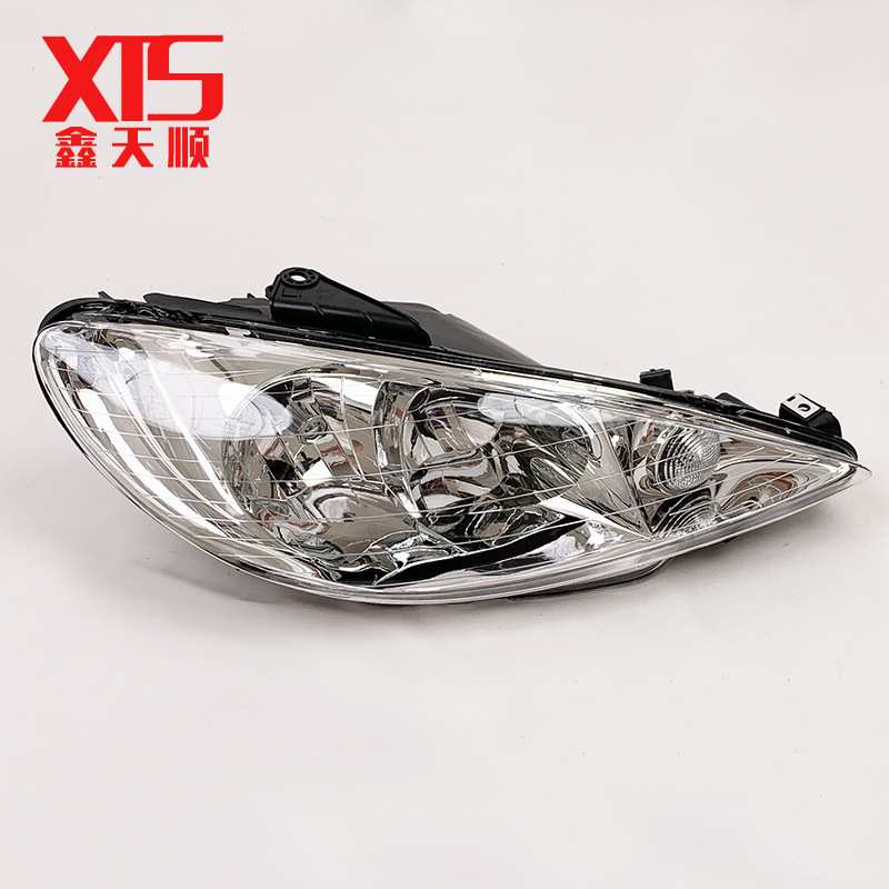标志致206大灯前大灯总成206前照明灯206CC前照灯总成0872.76