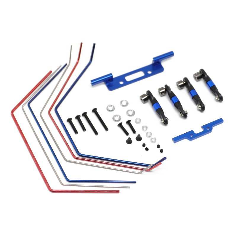 Traxxas Slash 2WD 金属前后通用防倾杆套件 2WD 金属升级配件图片