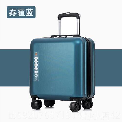 正品18寸行小李箱pc质型20材寸箱登机拉杆女高级感轻便旅行密码皮