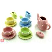 高档特价 陶瓷迷咖啡小茶具套组扮儿童家家酒创意女孩宝你玩宝厨房
