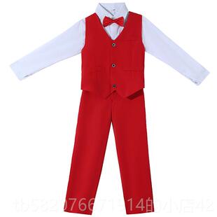 高档持儿生童合唱服演服女童中小学主人礼服歌唱比赛朗诵国出庆表