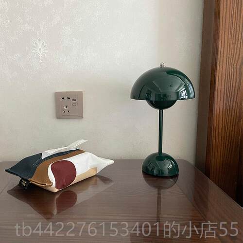 正品丹麦设计师款线充电便捷 VP花苞9床头书房U无B书桌阅读S装饰