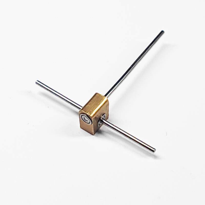 微型 0.2模蜗轮蜗杆 传动箱 12倍减速机构齿轮箱车模模型90度传动