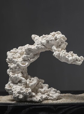 FOT陶瓷工艺人工死石高透水培菌海缸人工珊瑚石鱼缸造景装饰摆件