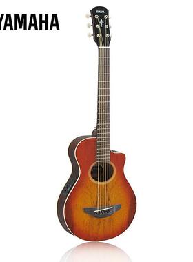 雅马哈APXT2EW LAB薄箱体缺角电箱吉他半透明油漆涂装3