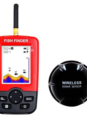 fishfinder无线探鱼器 超声波寻鱼器 厂家直销入声呐探鱼仪