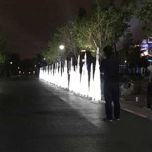 冬季户外透明仿真人造冰山冰柱装饰道具 景观冰锥雕塑 厂家