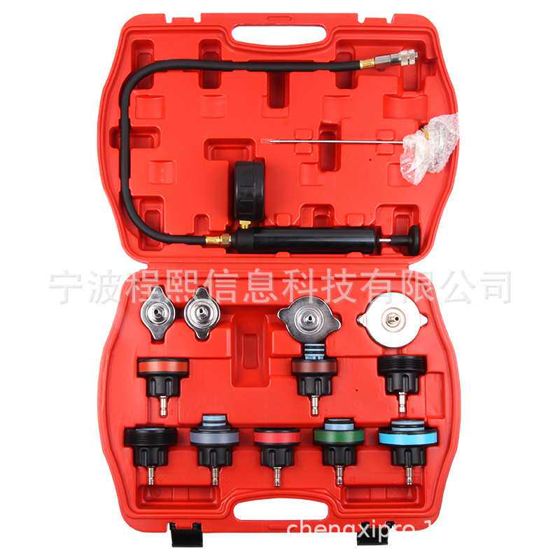 14PCS水箱测试仪（铝合金） 汽车水箱测试仪 水箱工具