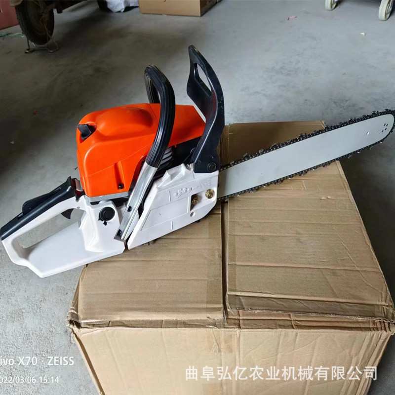 雅马哈四冲程大功率汽油伐木锯链条锯家用油锯手持山林开荒锯树机