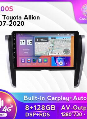 适用于丰田Allion 亚洲狮07-20款安卓大屏中控车载导航屏幕8+128G