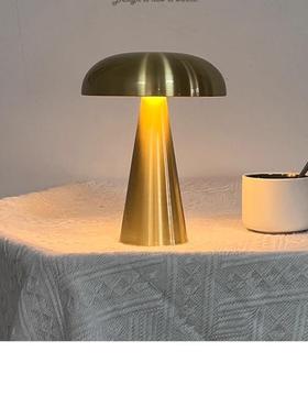 丹麦设计师款Como SC53酒吧蘑菇usb充电无线氛围小夜灯卧室床台灯