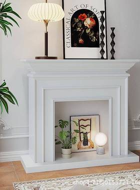 法式炉壁仿真86099家火装饰柜柜收纳柜美式客厅火焰电子玄关艺术