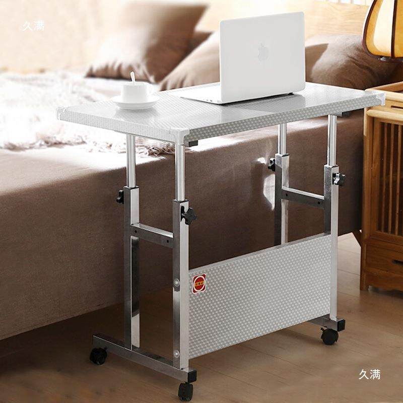 不锈KMC钢床边桌可移习动升降卧生室家用学学桌简懒人电脑易桌办,鲜花速递/花卉仿真/绿植园艺,其它园艺用品,淘宝优惠券,粉丝福利购,淘宝优惠卷