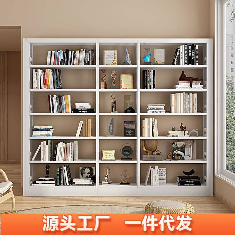 钢202510GA制客家儿童书多层落地置物架书架柜绘本架厅简用约铁艺