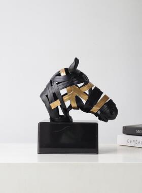 横成华创意装饰摆件创尔酒街牛非洲牛柜办公桌家饰BJ0222居装摆件