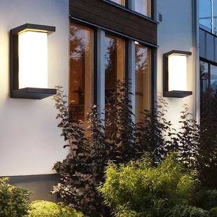 复古防室水防户外壁灯感应871客厅卧工潮程室酒店阳台庭院外壁灯