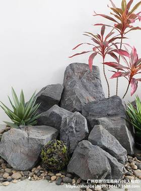 具仿真泡沫石头摆园林石头拍摄道假室内件雕塑模型造景麦太保庭院