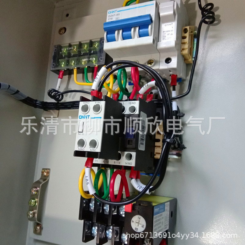 水泵控制箱 一控一控制柜7.5KW  一用一备浮球液位控制箱 配电箱