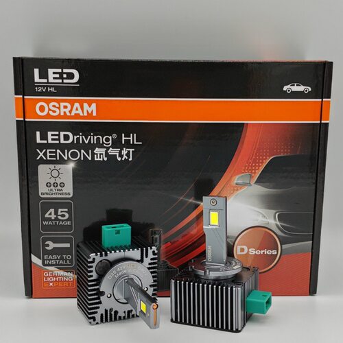 跨境欧司朗OSRAM D1S 66140 66144超白光LED氙气大灯泡D3S 66340