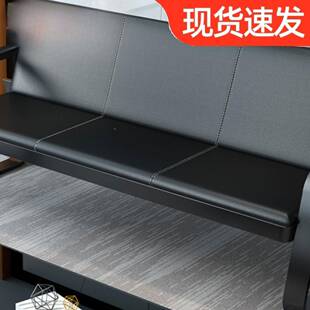 商务室办公沙发简约桌现代铁艺三人发会客接待办沙公沙发NMF茶几