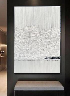 NOAH-540纯色体厚油油抽幅象挂画立工厂手绘画大客厅落地玄关走廊