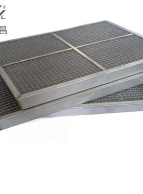 油烟过滤网除尘水XPP厨雾分离过滤器不锈钢化餐饮空气过净房油雾