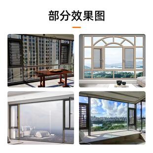 卧室阳开台隔音隔热玻璃窗全景阳台海景铝封XFN房断桥铝窗合金平