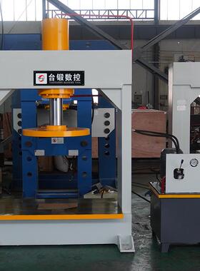 压160吨龙门框式压胎OFY机叉油车实心胎压机轮胎拆卸机力台锻